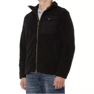 Pendleton River Rock Sherpa Jacket Fleece Black New Size S